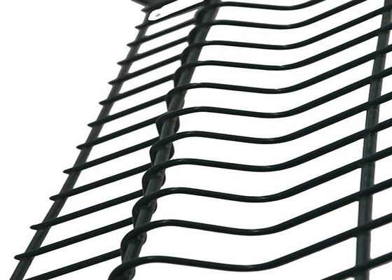 Cina Colorato 3D Decorativo per la casa Nero Curvy Welded Wire Mesh Garden Fence Sicurezza Galvanizzato PVC Rivestito Mesh Fence Cl