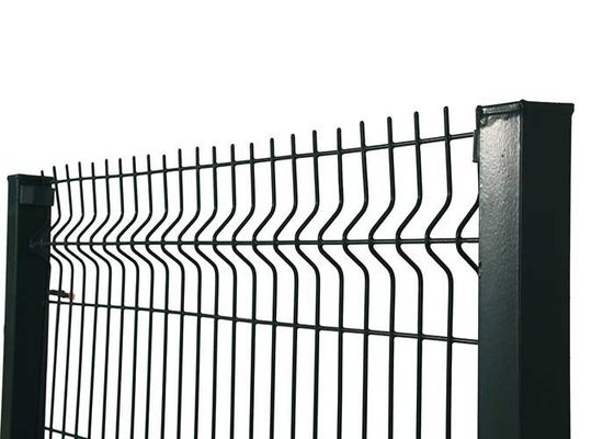 Custom 1/2 pollice 1x2 6x6 Saldato Garden Wire Mesh Recinzione Acciaio Galvanizzato Curva 3d Wire Mesh Recinzione