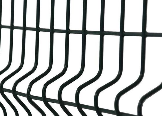 Custom 1/2 pollice 1x2 6x6 Saldato Garden Wire Mesh Recinzione Acciaio Galvanizzato Curva 3d Wire Mesh Recinzione