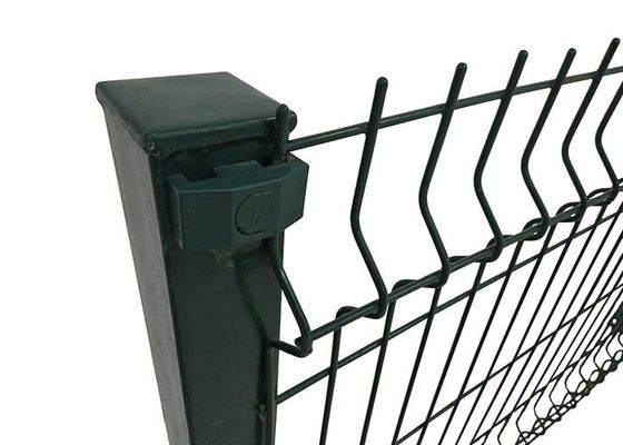 Custom 1/2 pollice 1x2 6x6 Saldato Garden Wire Mesh Recinzione Acciaio Galvanizzato Curva 3d Wire Mesh Recinzione
