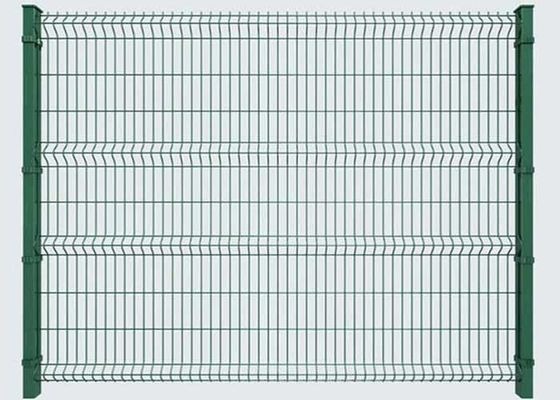4 mm di acciaio galvanizzato 3d Wire Mesh Fencing Panel
