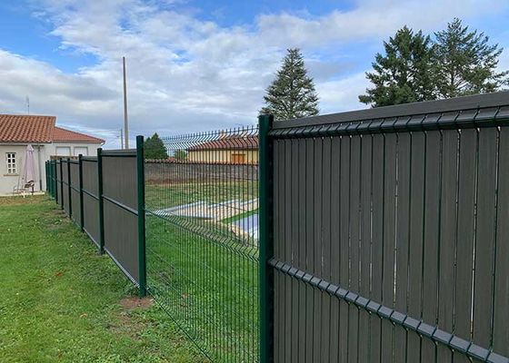 Posta della curva V Mesh Security Fencing With Peach di altezza 3030mm