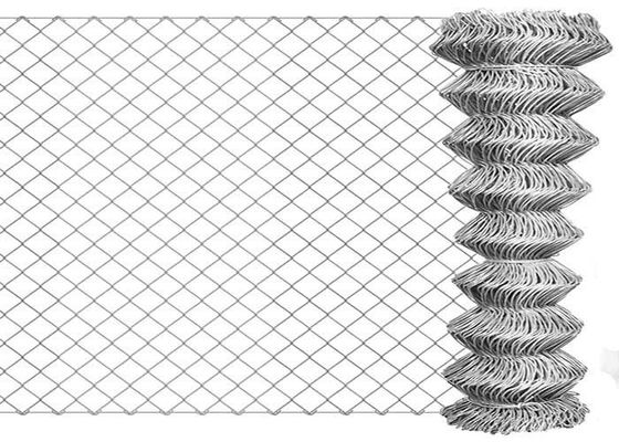 Anti miniera statica tessuta 40*40mm Diamond Chain Link Fence