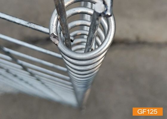 lo zinco ha ricoperto il canestro della parete di scoppio di sicurezza HESCO dell'esercito