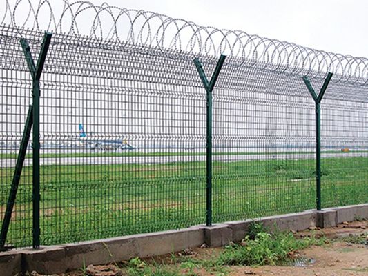 Recinzione rotonda di sicurezza aeroportuale della posta di altezza 2400mm