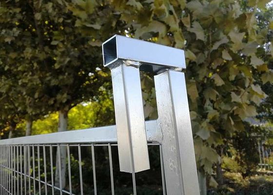 Galvanizzato a caldo Canada Quadrato Tubo Costruzione Portable Temporario Recinzione