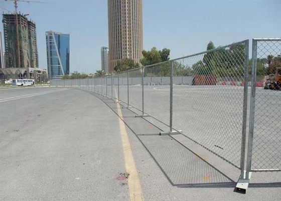 Recinzione temporanea portatile americana per cantiere Recinzione temporanea