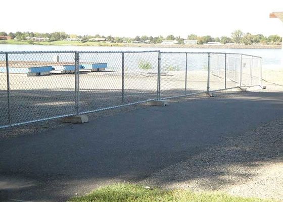 Recinzione temporanea portatile americana per cantiere Recinzione temporanea