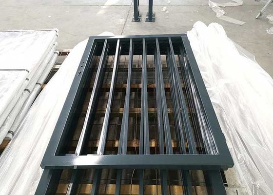 Porta scivolosa in acciaio e ferro 3D facile da assemblare per la sicurezza domestica a bassa manutenzione in India