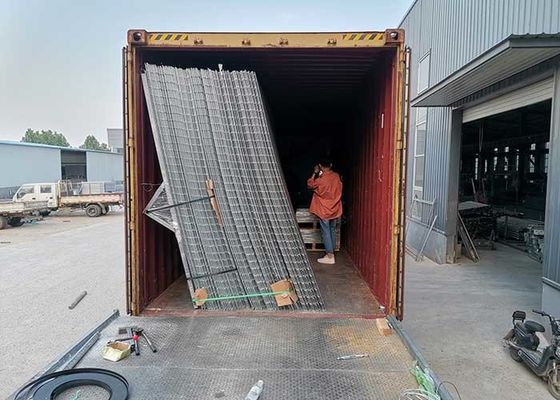 Recinzione perimetrale di sicurezza con dimensioni di apertura 76 * 25 mm e trattamento superficiale rivestito in polvere