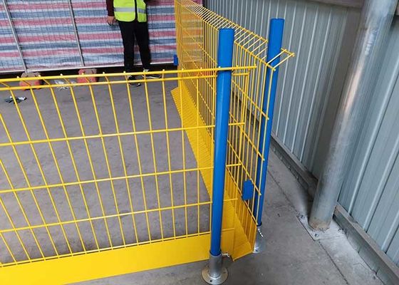 il PVC di 50X100mm ha ricoperto le barriere temporanee di barriera di protezione