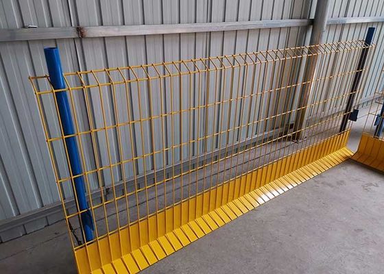 il PVC di 50X100mm ha ricoperto le barriere temporanee di barriera di protezione