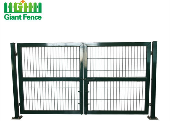 Il PVC di W1.5m ha ricoperto il cavo Mesh Metal Garden Fence Gate