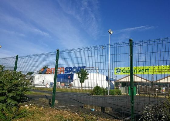 Un PVC di 6 calibri ha ricoperto L2500MM V Mesh Security Fencing