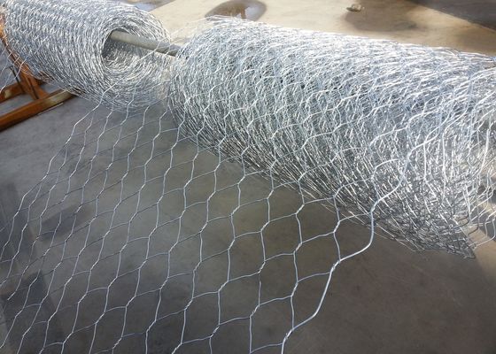 Scatola tessuta galvanizzata immersa calda esagonale del gabbione di Galf e di Galv