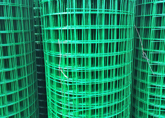 Il rivestimento di plastica del PVC ha saldato il recinto olandese del giardino del cavo