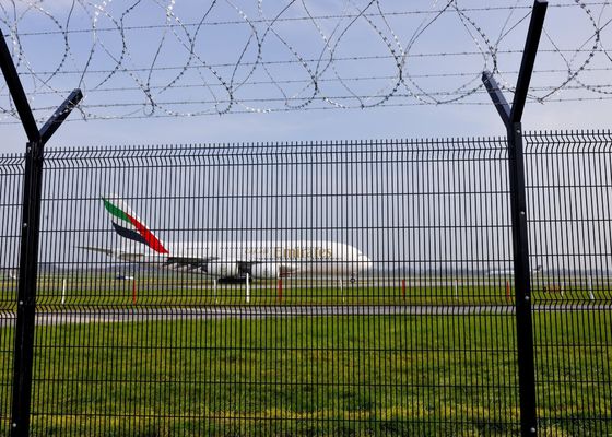 Recinzione rotonda di sicurezza aeroportuale della posta di altezza 2400mm