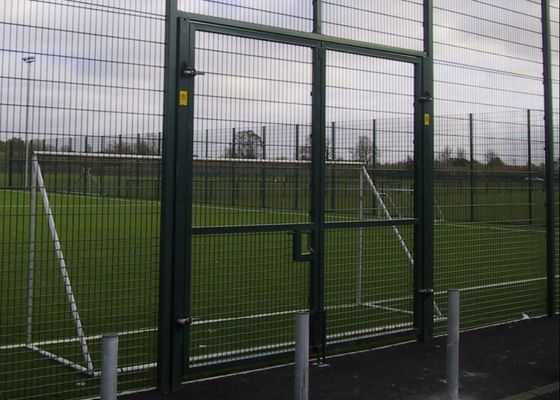 Il PVC di W1.5m ha ricoperto il cavo Mesh Metal Garden Fence Gate