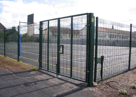 Anti recinto facilmente montato Gate del giardino del metallo della ruggine di 50*200mm