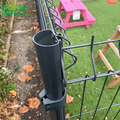 Prezzo di fabbrica Metalx economico PVC verde/nero rivestito giardino esterno 3D curva saldata piegatura perimetro filo di sicurezza/V mesh