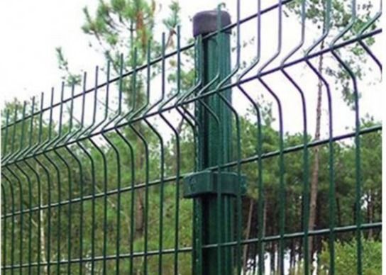 Prezzo di fabbrica Metalx economico PVC verde/nero rivestito giardino esterno 3D curva saldata piegatura perimetro filo di sicurezza/V mesh