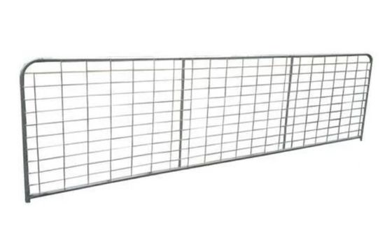 Disegno di recinzione galvanizzata per bovini Q195 personalizzabile con porte