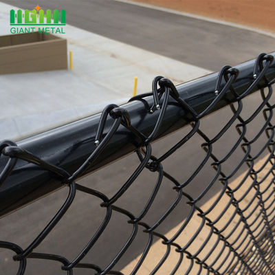 Il PVC Q195 ha ricoperto il recinto di plastica For Sports Ground del collegamento a catena di 50*50mm