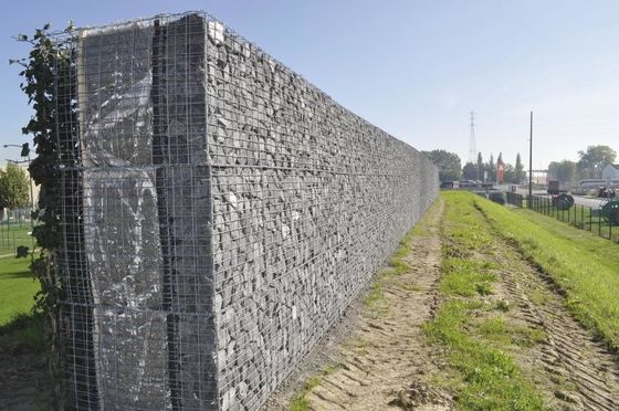 foro Mesh Square Welded Gabion Box di 50*100mm per il fiume