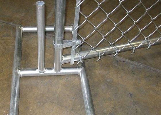 Il PVC montato ha ricoperto la recinzione temporanea dei costruttori di larghezza di 3m