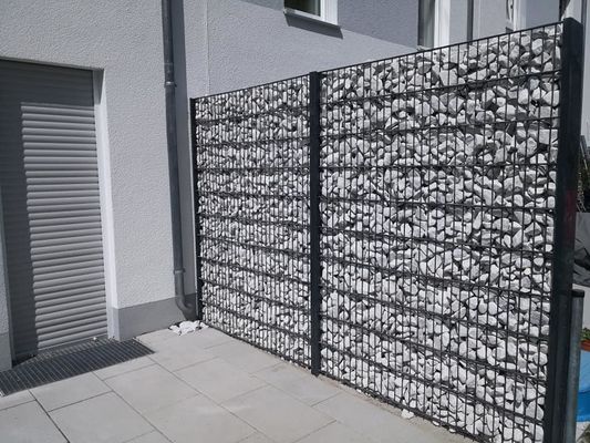 Il PVC ha ricoperto il recinto Gabion Retaining Wall ingabbia