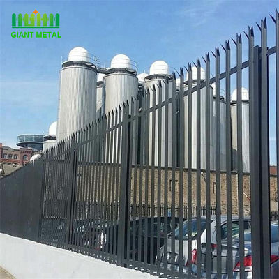 Alta recinzione superiore appuntita di sicurezza della palizzata dell'acciaio 1200mm