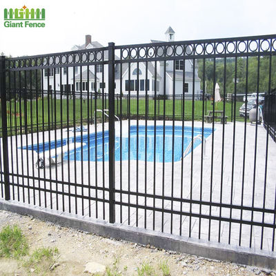 Mesh Swimming Pool Pvc Coated 1.2m di recinzione di alluminio decorativo smontabile