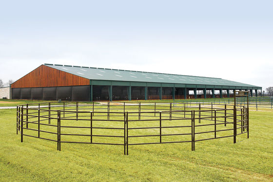 Il bestiame portatile galvanizzato resistente dell'azienda agricola riveste l'altezza di pannelli di 1.7m
