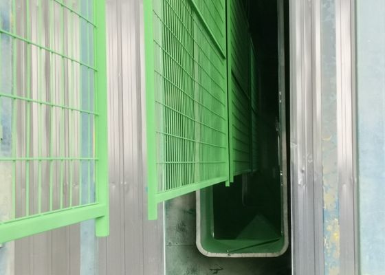Il recinto temporaneo Hot Dip Galvanized della costruzione di altezza del Canada 6ft poi spolverizza rivestito