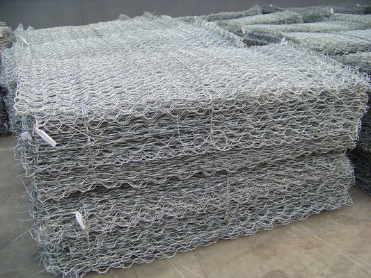 Fence a maglia di gabione con rivestimento di zinco 200 mm galvanizzata per sistemi di supporto delle pareti