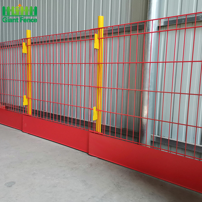 I pannelli hanno ricoperto le barriere di barriera di protezione della maglia 55x200mm per le costruzioni concrete e d'acciaio