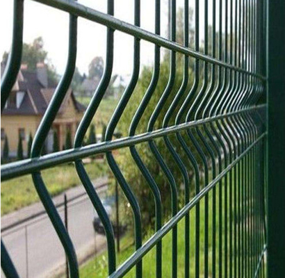 Fence di sicurezza 3d rivestita in PVC metallico facilmente assemblata