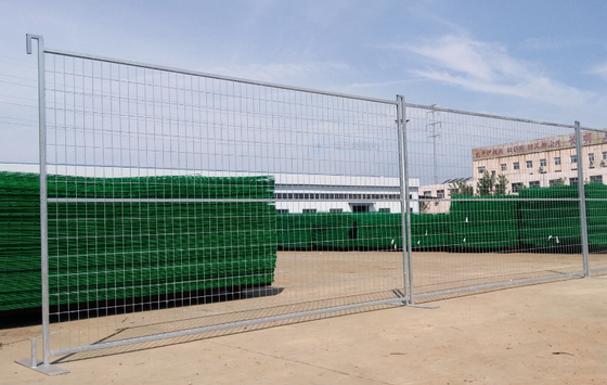 Prova temporanea della superficie di altezza di Panels 1.8m del recinto della struttura del ferro mobile della metropolitana