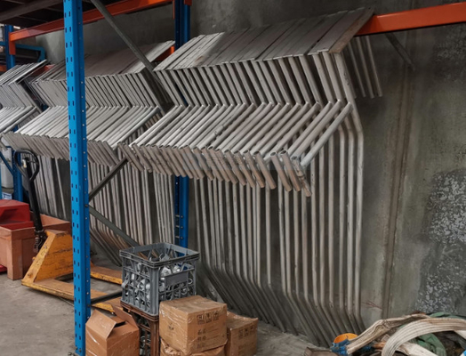 la metropolitana temporanea di sostegno di Quality Control Material del recinto della costruzione di 6ft x di 9.5ft ha saldato