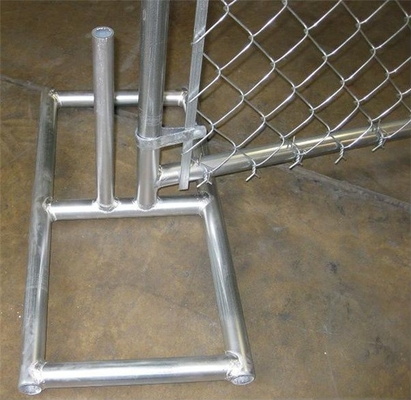 Progetti civili Diamond Chain Link Fence American 3mm temporanei della costruzione di sicurezza