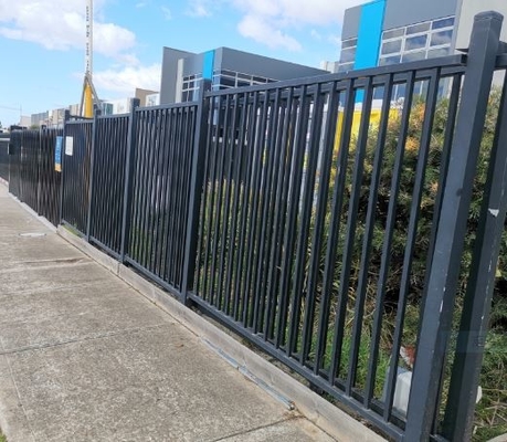 Recinzione tubolare standard australiana Spade di sicurezza superiore di acciaio