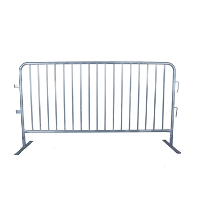 Pietra galvanizzata di plastica Acciaio di alluminio Barricata di controllo della folla Recinzione mobile sicurezza pieghevole Barriera pedonale Evento concerto