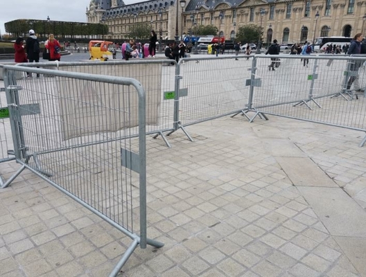 Galvanizzato a caldo dopo saldatura in stile francese portabiciclette Barricata temporanea