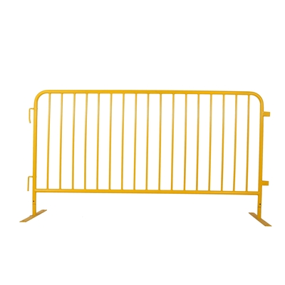 Pietra galvanizzata di plastica Acciaio di alluminio Barricata di controllo della folla Recinzione mobile sicurezza pieghevole Barriera pedonale Evento concerto