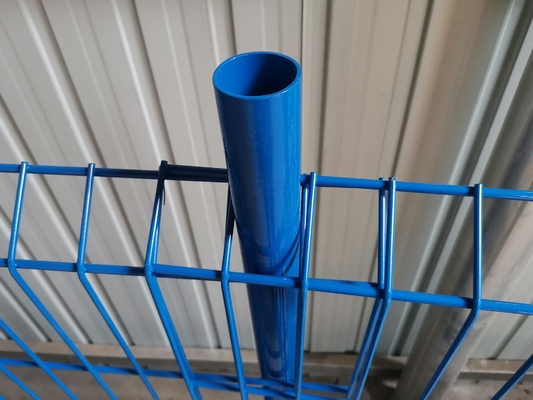 Colori il recinto blu Wire Mesh Pvc Coated Temporary di barriera di protezione